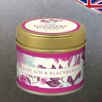 Country Candles - Fragrant Orchard Sloe Gin & Blackberry Scented Candle Tins